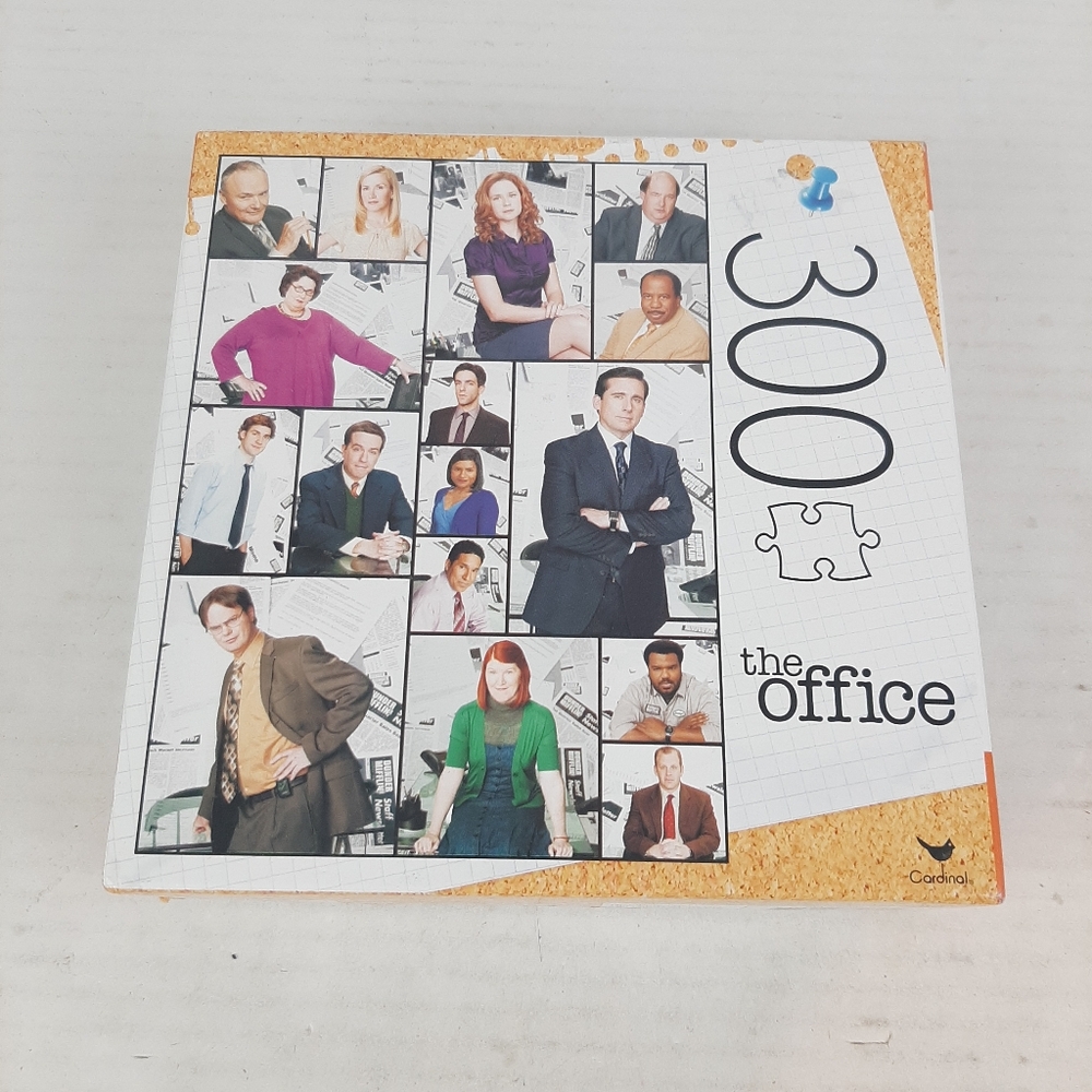 🛍The OFFICE TV Show Photo Collage 300 Piece Puzzle Sealed Package Inside Box